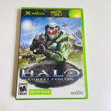 Halo: Combat Evolved (Microsoft Xbox, 2001) Case and Manual only, No game!