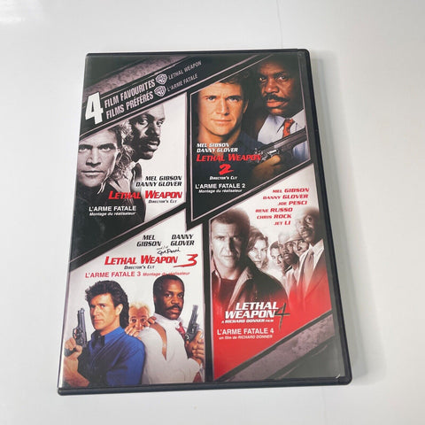 4 Film Favorites: Lethal Weapon (DVD, 2007, 2-Disc Set, Bilingual)