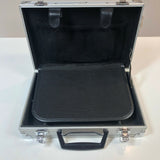 Intec Metal Carrying Case For Sony PSP Playstation Portable, Silver Briefcase