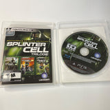 Tom Clancy's Splinter Cell: Trilogy (Sony PlayStation 3, PS3) CIB, Complete, VG