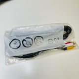 New Genuine Official OEM Microsoft XBOX 360 S Composite AV Audio Video Cable