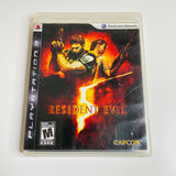 Resident Evil 5 (Sony PlayStation 3, 2009) PS3, CIB, Complete VG