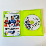 FIFA Soccer 10 (Microsoft Xbox 360, 2009) CIB, Complete, Disc Surface Is As New!