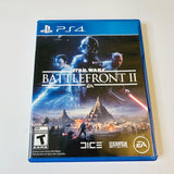 Star Wars: BattleFront II 2 (Sony PlayStation 4, 2017) PS4, CIB, Complete, VG