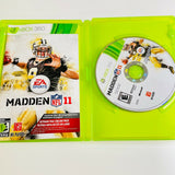 Madden NFL 11 (Microsoft Xbox 360, 2010) CIB, Complete, VG