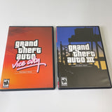 Grand Theft Auto Double Pack GTA (Microsoft Xbox) Collection, VG, Discs Are Mint