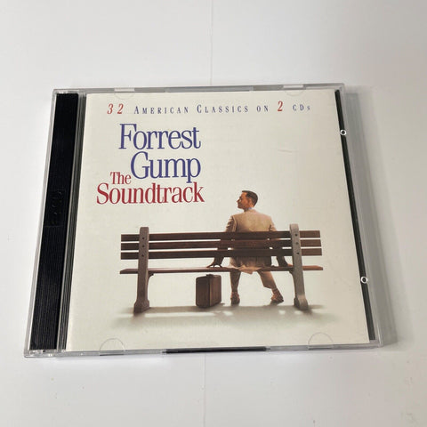 Forrest Gump the Soundtrack 2 disk CD Movie soundtrack, Discs Are Mint!