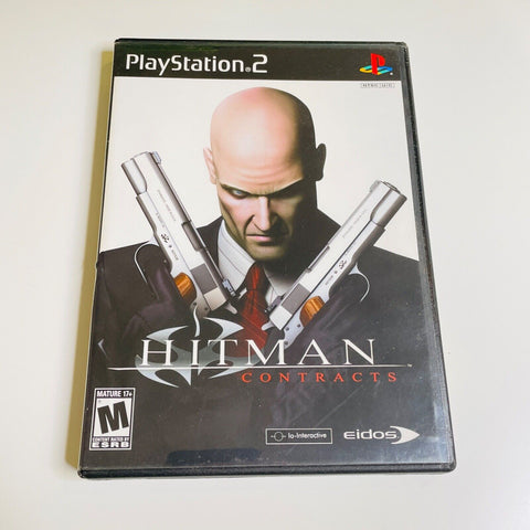 Hitman Contracts Sony Playstation 2 PS2, Disc Surface Is As New!