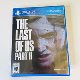 The Last of Us Part II - (Sony PlayStation 4, Ps4) CIB, Complete, VG