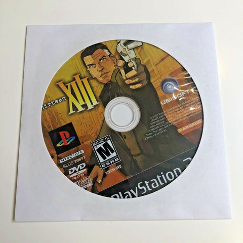 XIII Thirteen Sony PS2, Disc