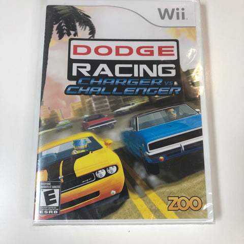 Dodge Racing: Charger vs. Challenger (Nintendo Wii, 2009) Brand New Sealed!