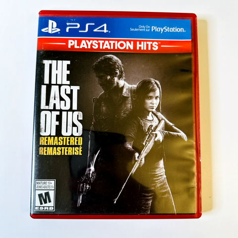 The Last of Us: Remastered PlayStation 4, PS4, CIB, Complete, VG