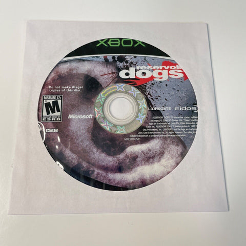 Reservoir Dogs (Microsoft Xbox, 2006) Disc Surface Is As New!