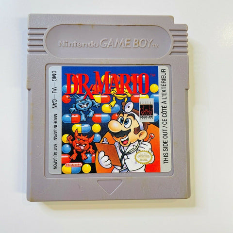 Dr. Mario (Nintendo Game Boy, 1990) Tested, Cartridge