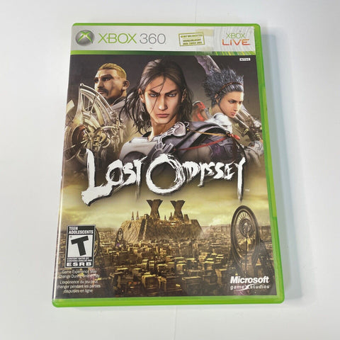 Lost Odyssey Xbox 360 , CIB, Complete, VG Discs Surfaces Are As New!