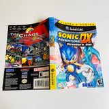 Sonic Adventure DX: Director's Cut (Nintendo GameCube, 2003) Case Only, No Game!