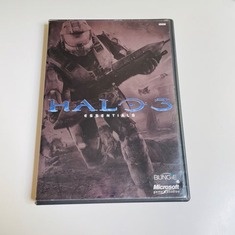 Halo 3 Essentials (Xbox 360, 2007) CIB, Complete, Disc Surface Is As New!
