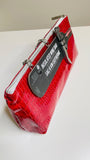 Iceware Insulated Wine Bottle Tote Bag Handbag Red with bottle opener