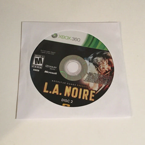 L.A. Noire (Xbox 360, 2011), Disc 2 Two Only