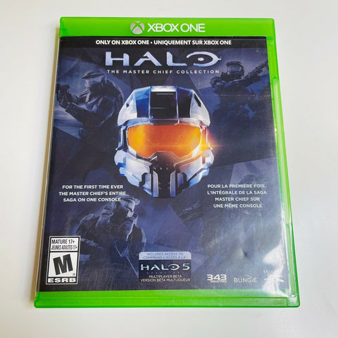 Halo: The Master Chief Collection Microsoft Xbox One, 2014 CIB, VG, Complete DLC
