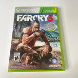 Far Cry 3 (Microsoft Xbox 360, 2012) CIB, Complete, VG Disc Surface Is As New!