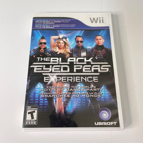 The Black Eyed Peas Experience Nintendo Wii - CIB, Complete, Disc is Mint!