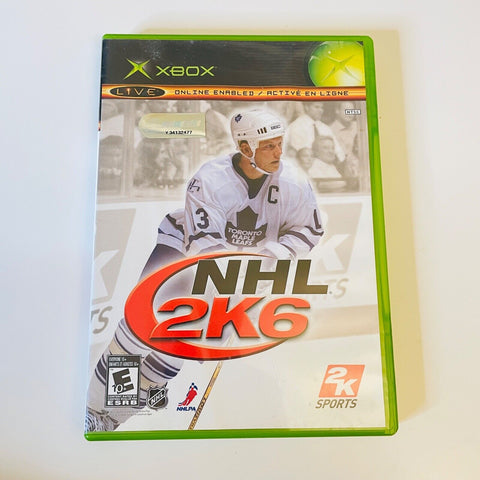 NHL 2K6 (Microsoft Xbox, 2005) Disc Surface Is As New!