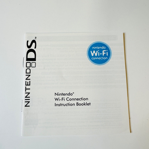 Nintendo Wi-Fi Connection Instruction Booklet
