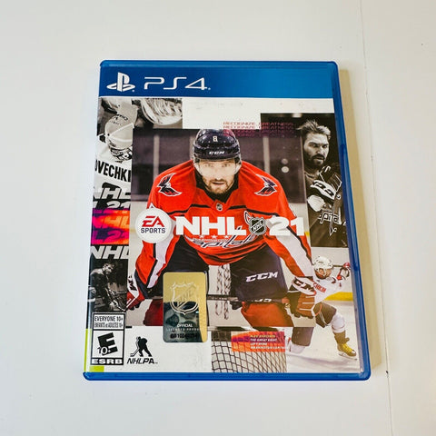 NHL 21 (Sony PlayStation 4, 2020) CIB, Complete, VG