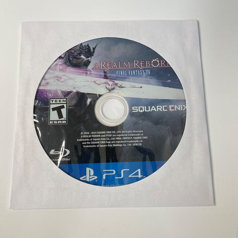 Final Fantasy XIV Online: A Realm Reborn (Sony PlayStation 4, Ps4, Disc