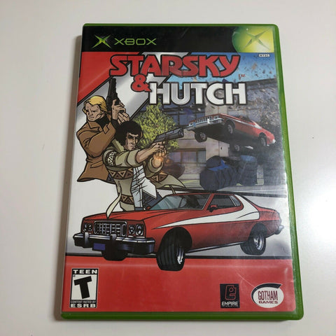 Original XBox Starsky & Hutch Used Tested Working, Complete, VG