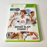 Grand Slam Tennis 2 (Microsoft Xbox 360) CIB, Complete, Disc Surface Is As New!