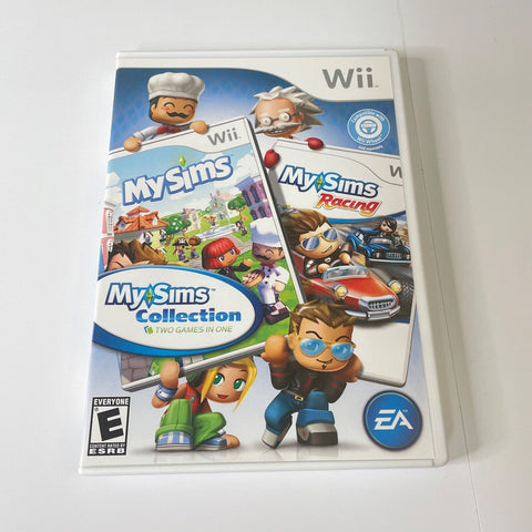 MySims Collection MySims, MySims Racing Nintendo Wii, CIB,Disc Surface Is As New
