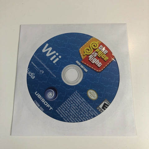 The Price Is Right 2010 Edition - (Nintendo Wii, 2009) Disc