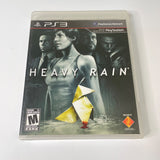 Heavy Rain - Director's Cut (Sony PlayStation 3, PS3) CIB, Complete, VG