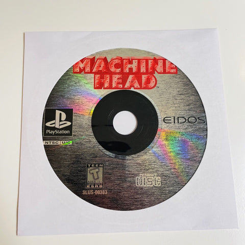 Machine Head (Sony PlayStation 1, 1997 PS1) Disc Surface Is As New!