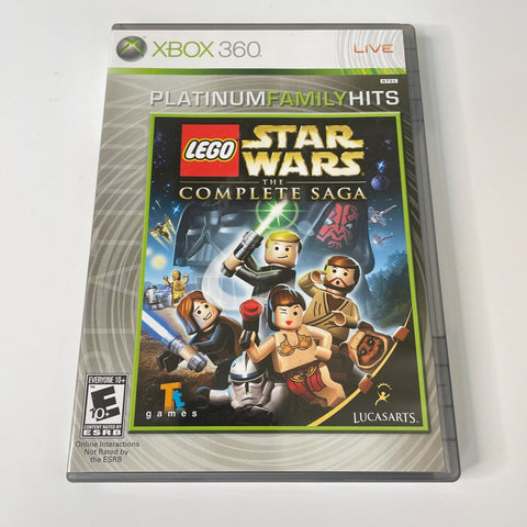 LEGO Star Wars: The Complete Saga - Xbox 360, CIB, Complete, Disc Is As New!