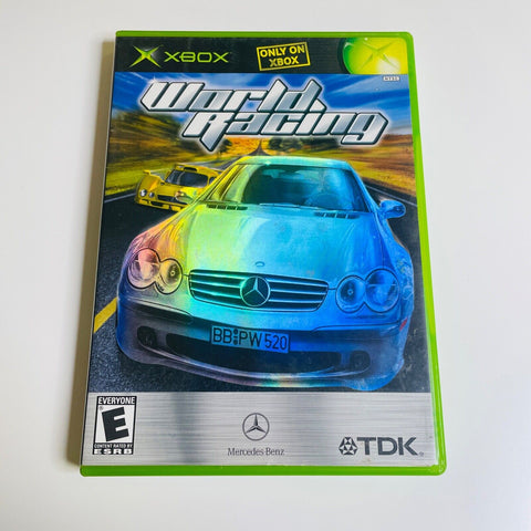 World Racing (Microsoft Xbox, 2003) Disc Surface Is As New!