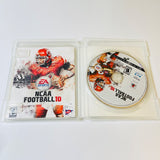 NCAA Football 10 (Sony PlayStation 3, 2009) PS3, CIB, Complete