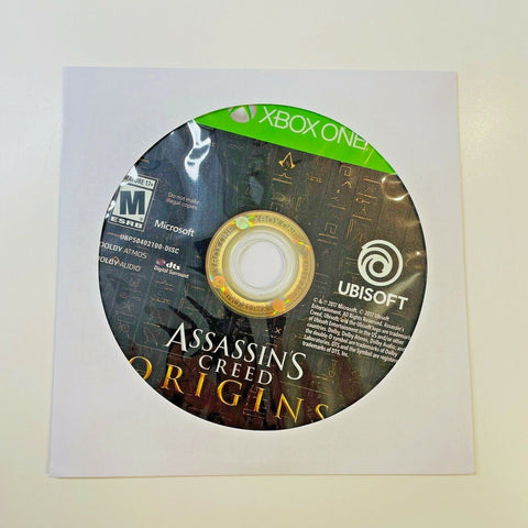 Assassin's Creed Origins (Microsoft Xbox One 2017) Disc