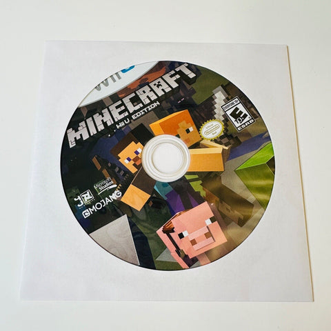 Minecraft (Wii U, 2015) Disc