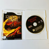 Dragon Blade: Wrath of Fire (Nintendo Wii) CIB, Complete, Disc Surface Is As New
