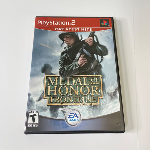 Medal of Honor: Frontline PlayStation 2, PS2, CIB, Complete, Disc Surface As New