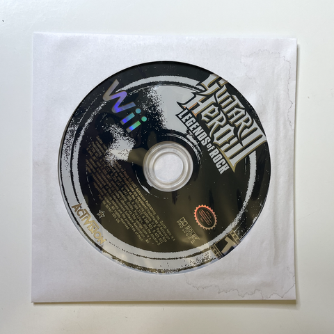Guitar Hero 3: Legends of Rock (Nintendo Wii, 2007) Disc Is Nearly Mint!