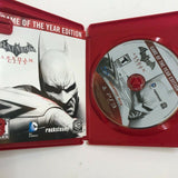 Bartman Arkham City Game of the year PS3 Playstation 3, Case, Complete, VG