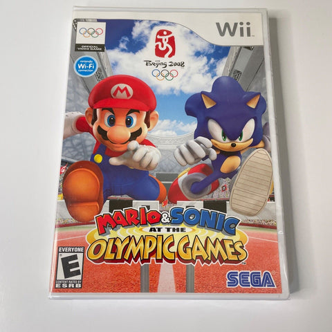Mario & Sonic at the Olympic Games (Nintendo Wii, 2007) Brand New Sealed!