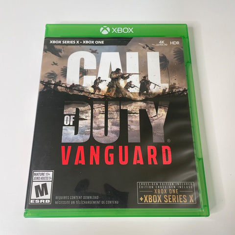 Call of Duty Vanguard (Microsoft Xbox One, Series X) CIB, Complete, VG