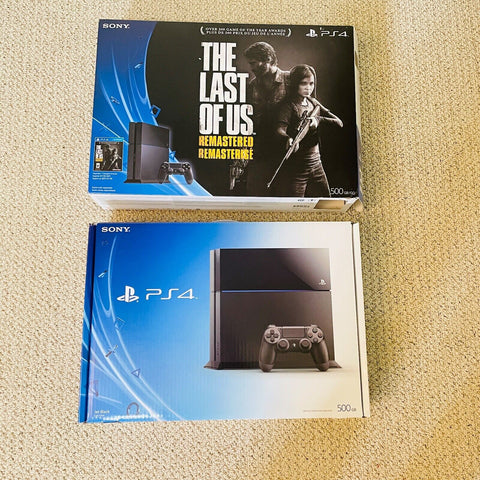 Last Of Us Remastered Playstation 4, PS4 Pro EMPTY BOX ONLY! Please Read!