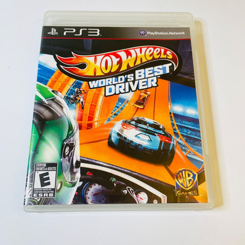 Hot Wheels: World's Best Driver (PlayStation 3 PS3, 2013)