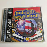 PS1 Sony Playstation Patriotic Pinball, CIB, Complete, VG